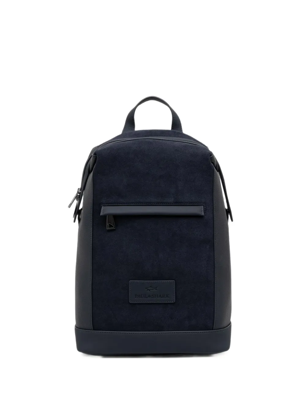 Paul & Shark Firenze suede-panelled leather backpack · OS