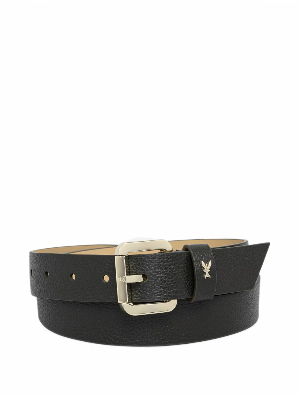Patrizia Pepe pebbled leather belt - Nero