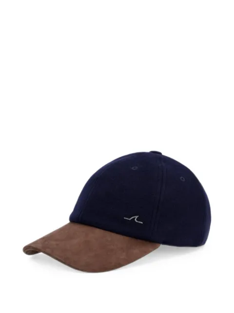 Paul & Shark contrast-peak baseball cap