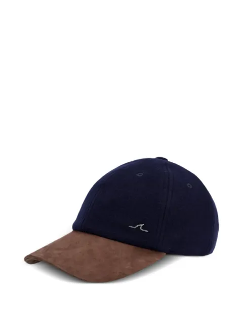Paul & Shark contrast-peak baseball cap