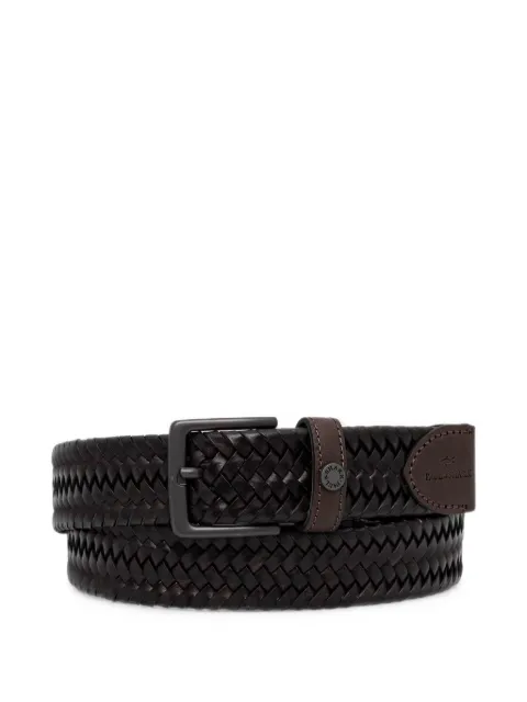 Paul & Shark woven leather belt