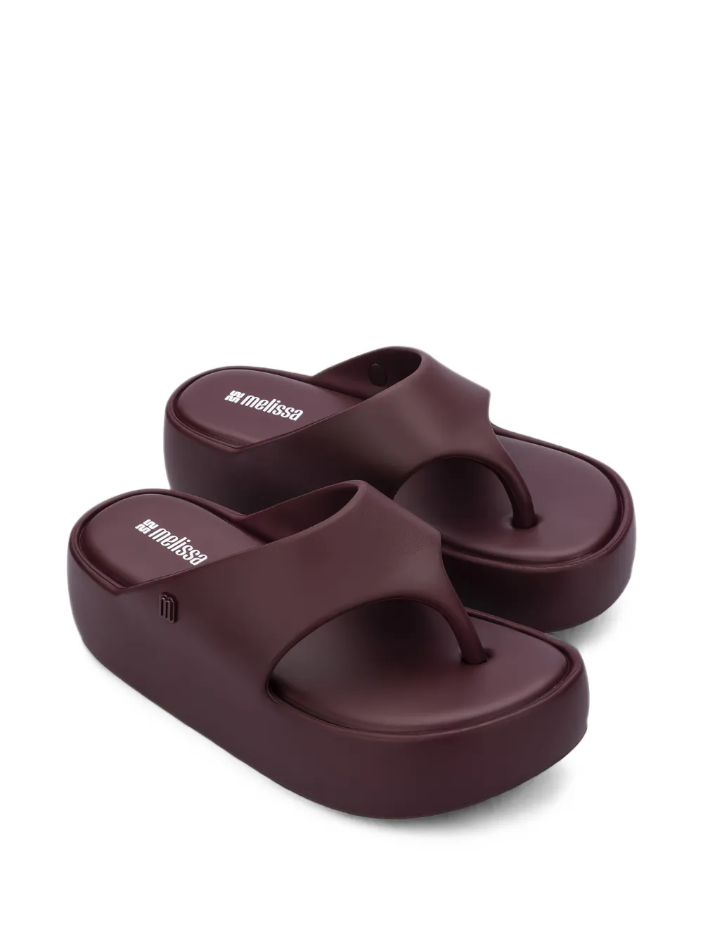 Melissa Free Platform Thong open-toe sandals Rood