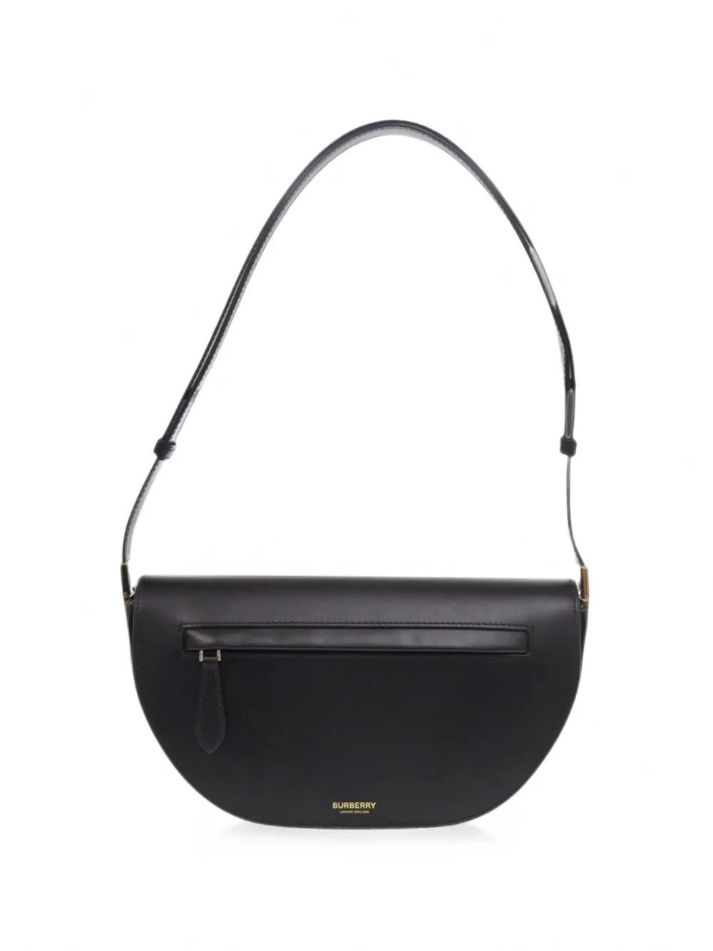 Burberry Pre-Owned 2018-2023 kleine Olympia Schultertasche aus Leder - Schwarz