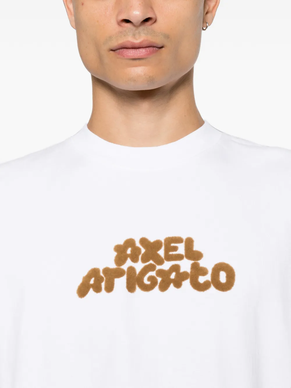 Axel Arigato T-shirt met geborduurd logo Wit