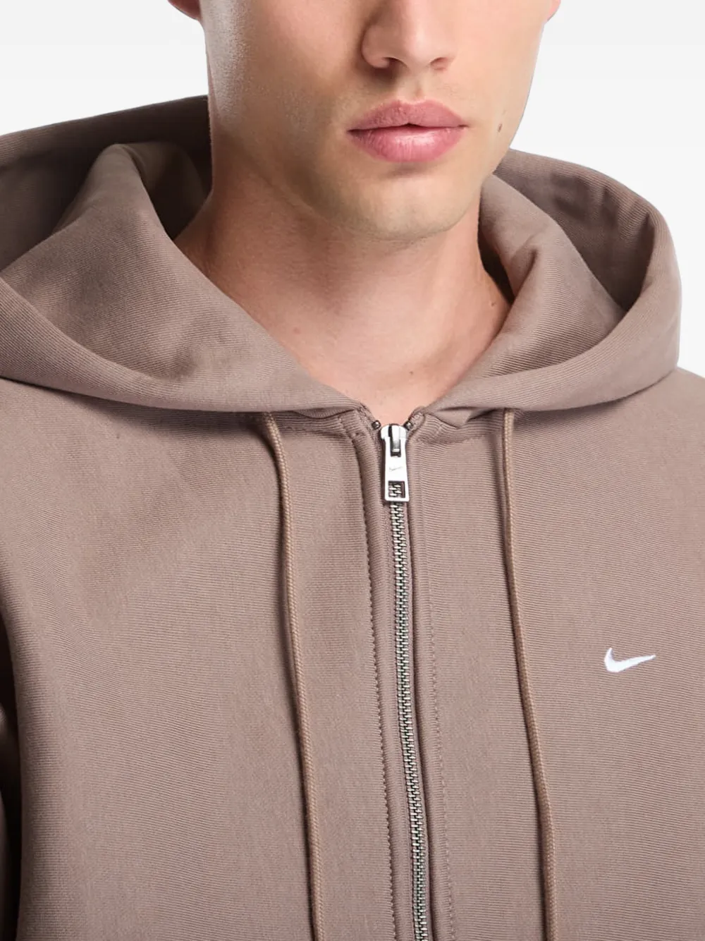 Nike Solo Swoosh zip-up hoodie Bruin