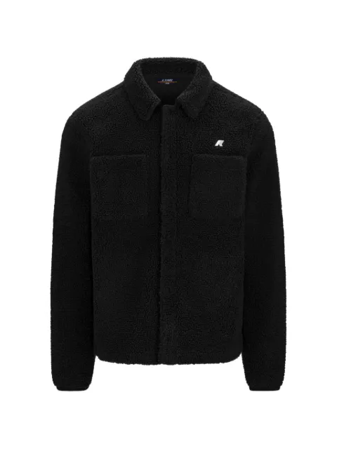 K-Way Cameron sherpa-fleece button-fastening shirt