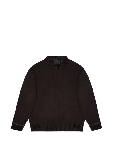 Rains ribbed-knit crew-neck sweater