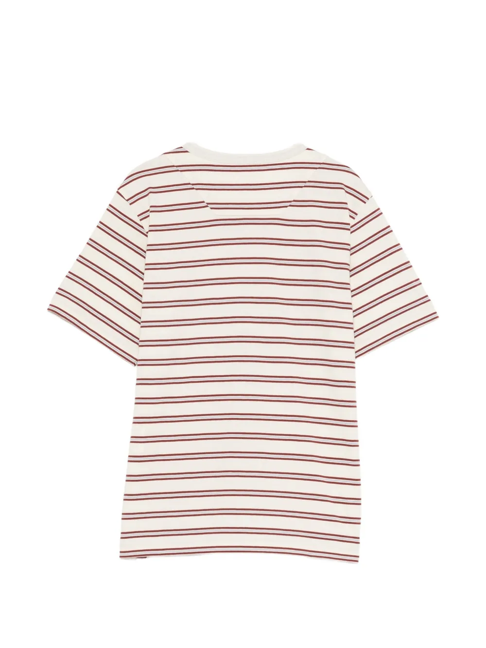 Juun.J T-shirt met logoprint Beige