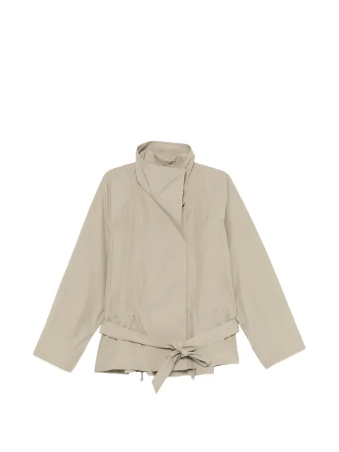 Juun.J belted high-neck jacket