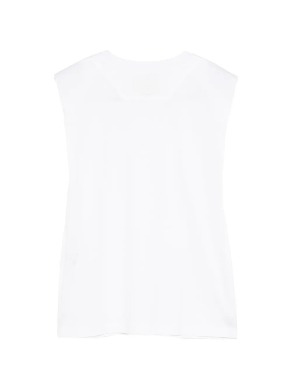 Juun.J T-shirt met logo-reliëf Wit