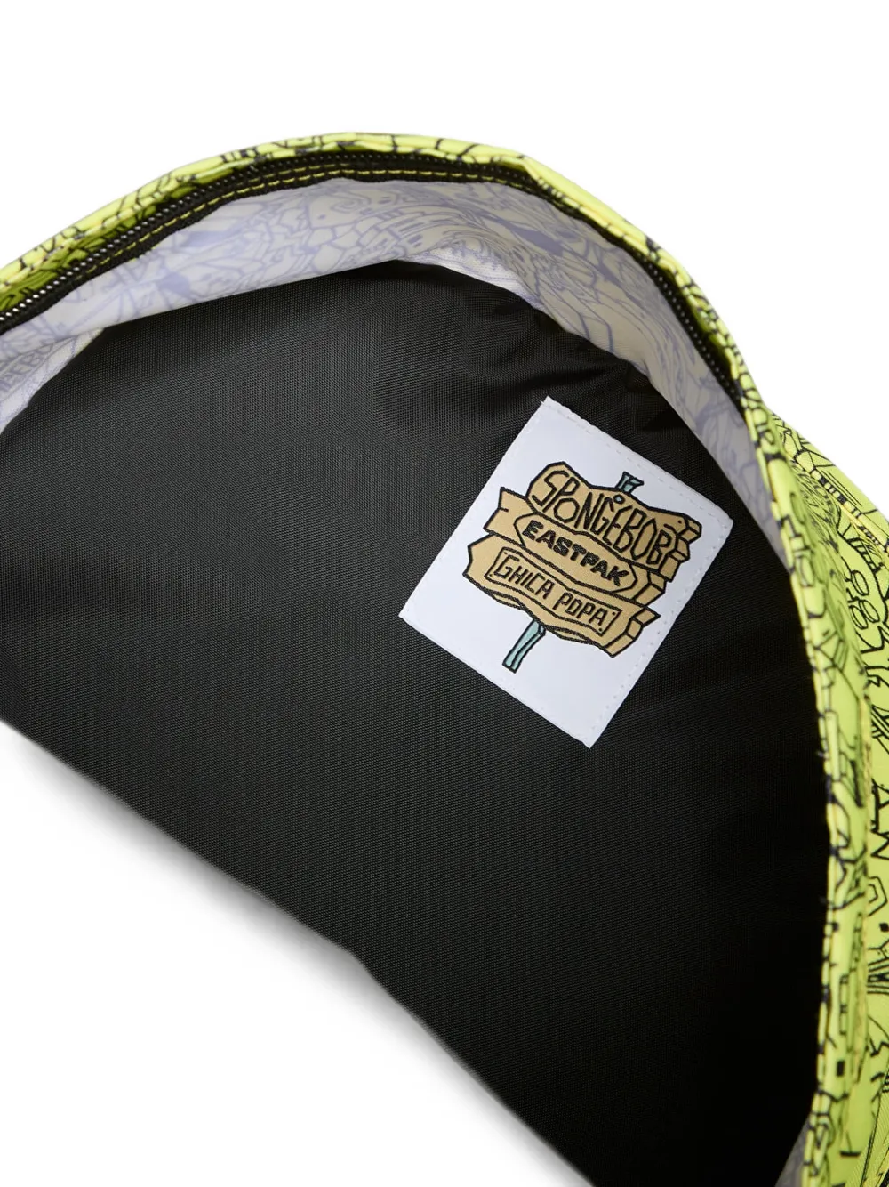 Eastpak x SpongeBob rugzak Geel