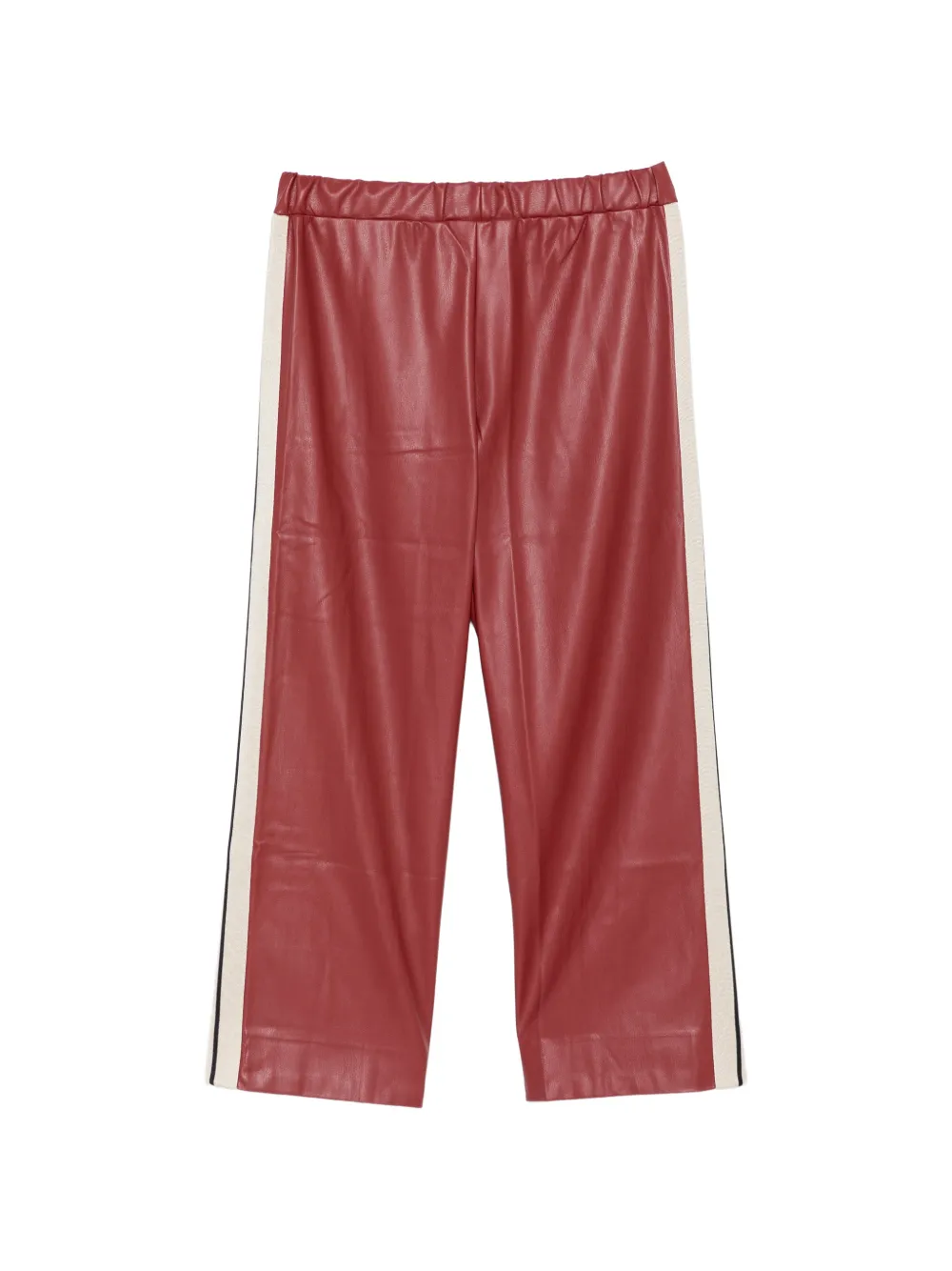 Palm Angels Kids Broek met zijstreep Rood