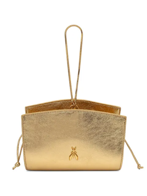 Patrizia Pepe Fly Mini-Taschen aus Leder im Metallic-Look