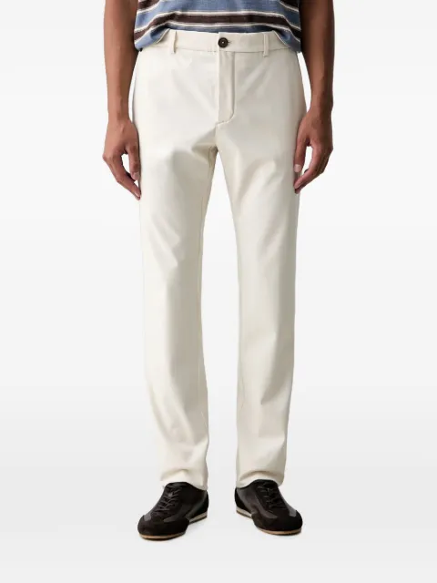Paul & Shark Bellagio X-Soft logo-embroidered chino trousers