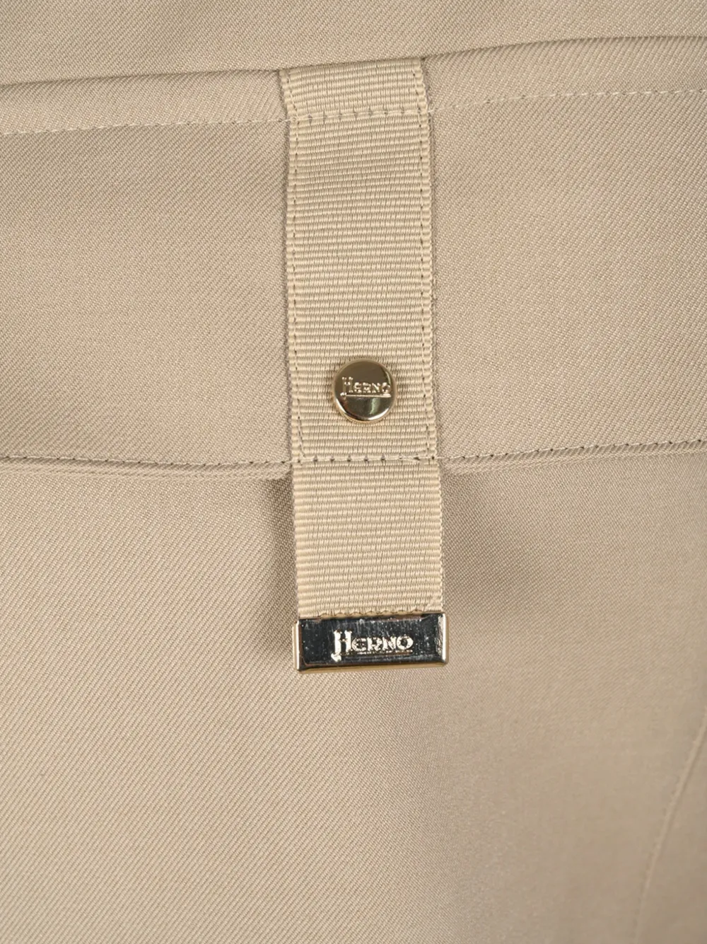 Herno Blouse met klepzak Beige