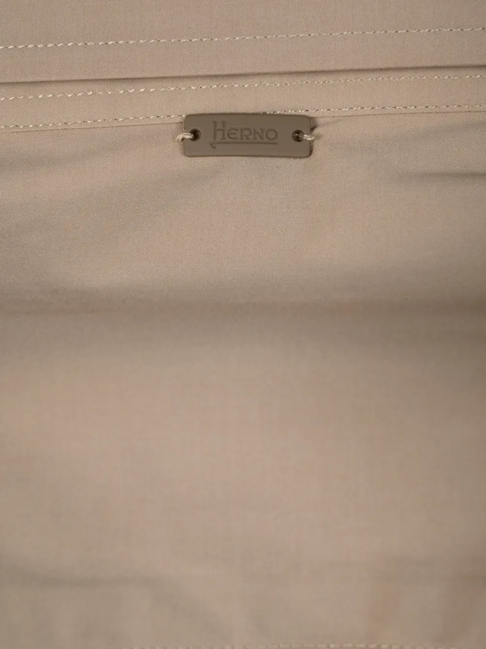 Herno Overhemd met opgestikte zak Beige