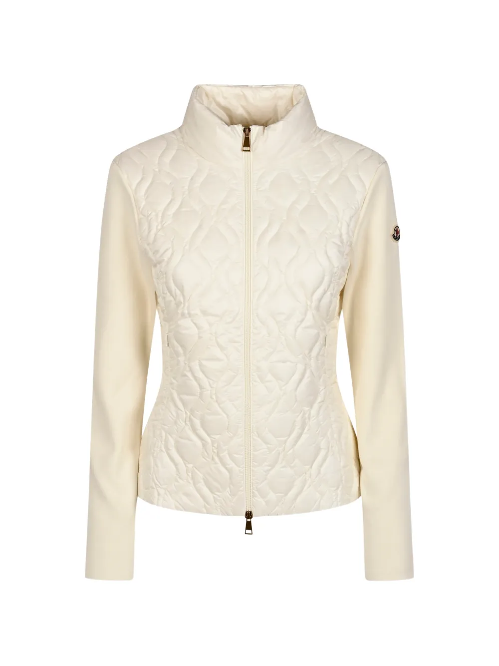 Moncler quilted panelled jacket · M