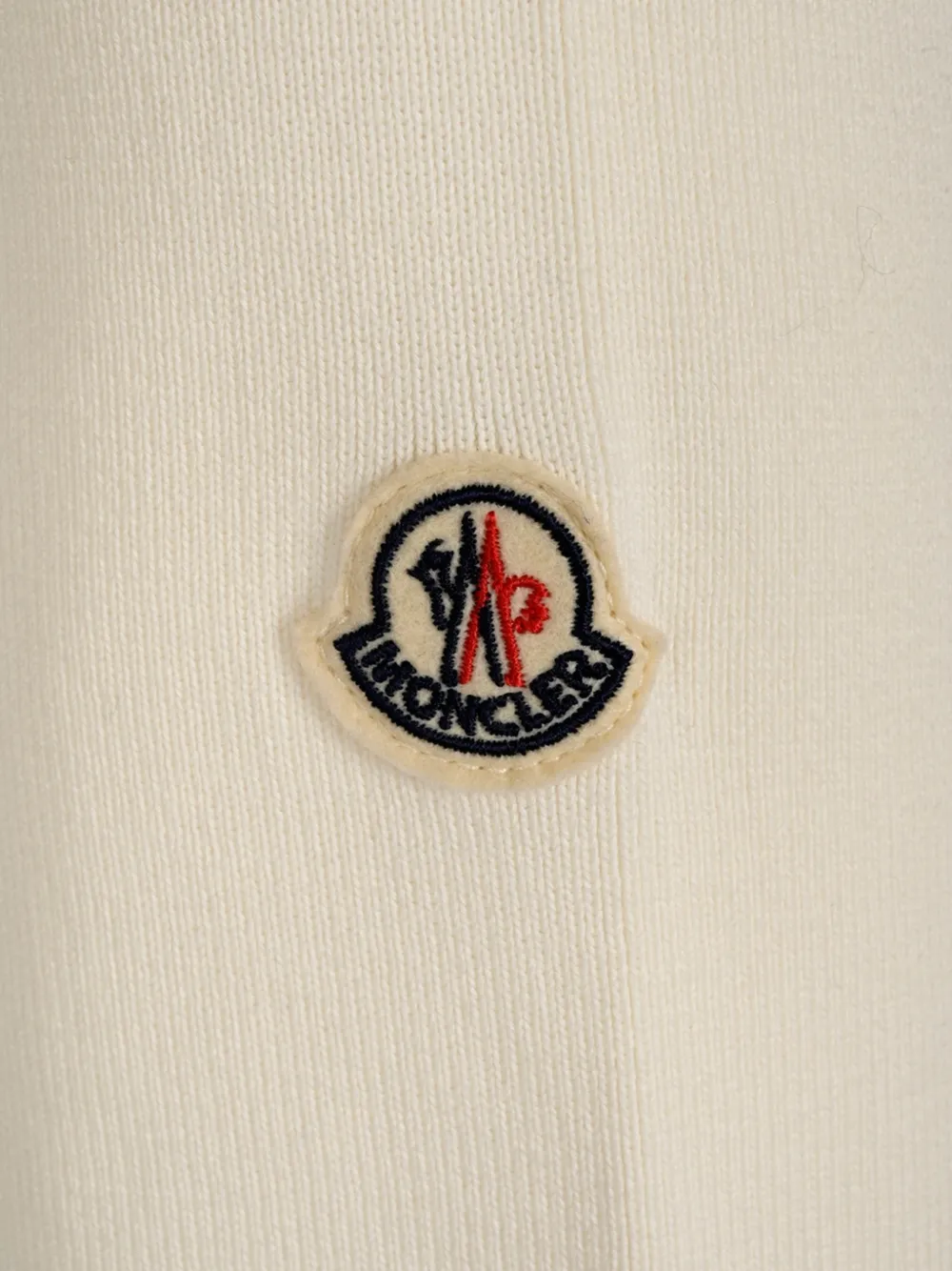 Moncler Jack met vlakken Beige