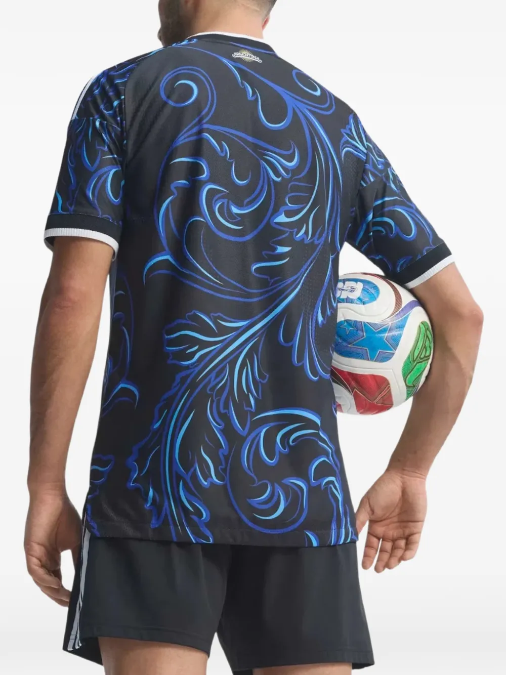 adidas Argentina 26 Away Authentic T-shirt met grafische print Zwart