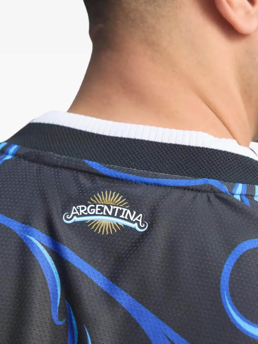 adidas Argentina 26 Away Authentic T-shirt met grafische print Zwart