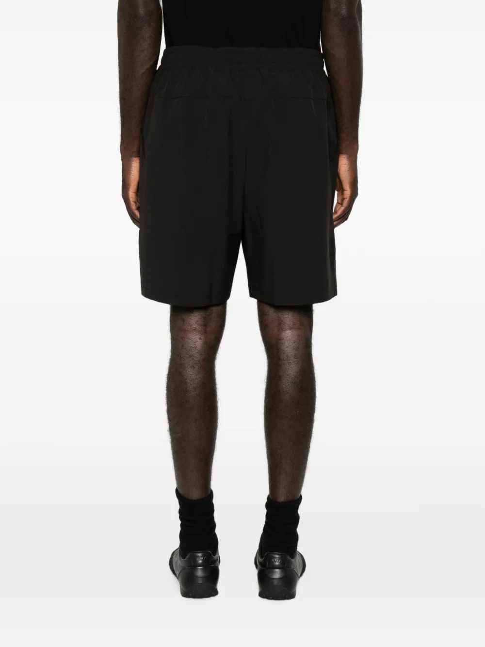Calvin Klein Trainingsshorts met logoprint Zwart