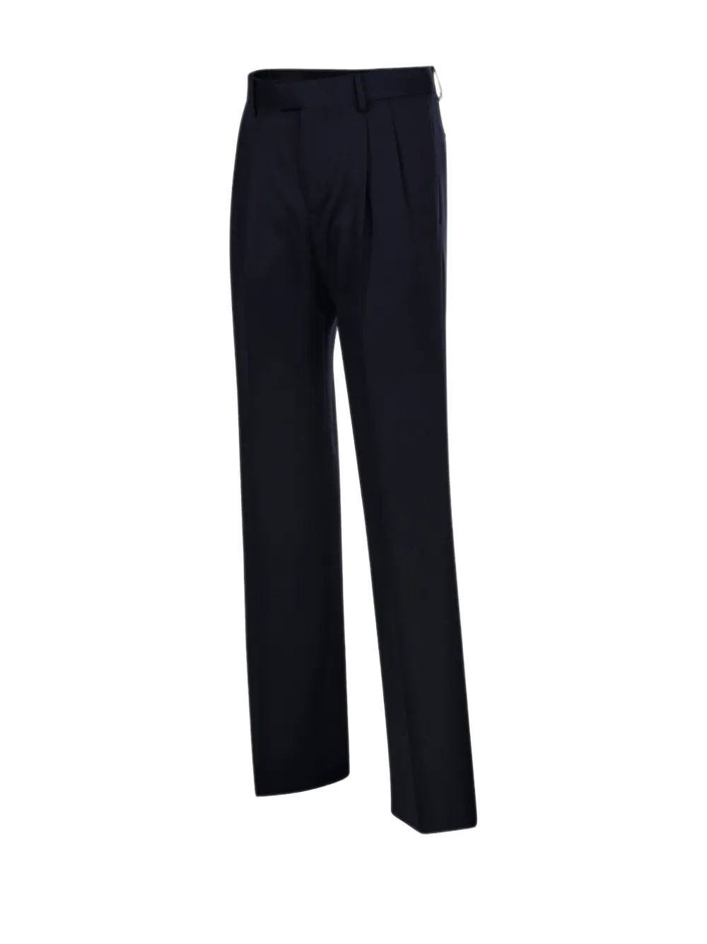 Lardini Cropped plooibroek Blauw