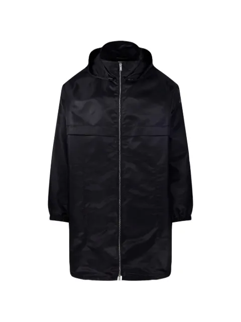 Saint Laurent hooded logo-print jacket