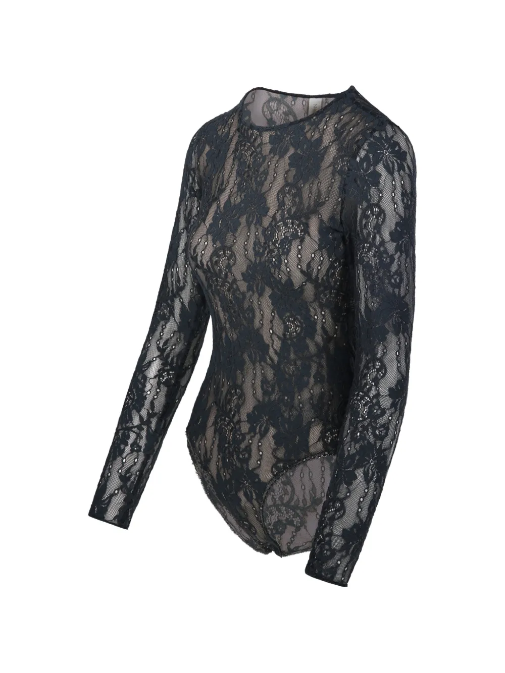 ZIMMERMANN Body met bloemenkant Groen