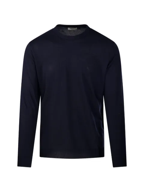 Altea langærmet finstrikket top med rund hals