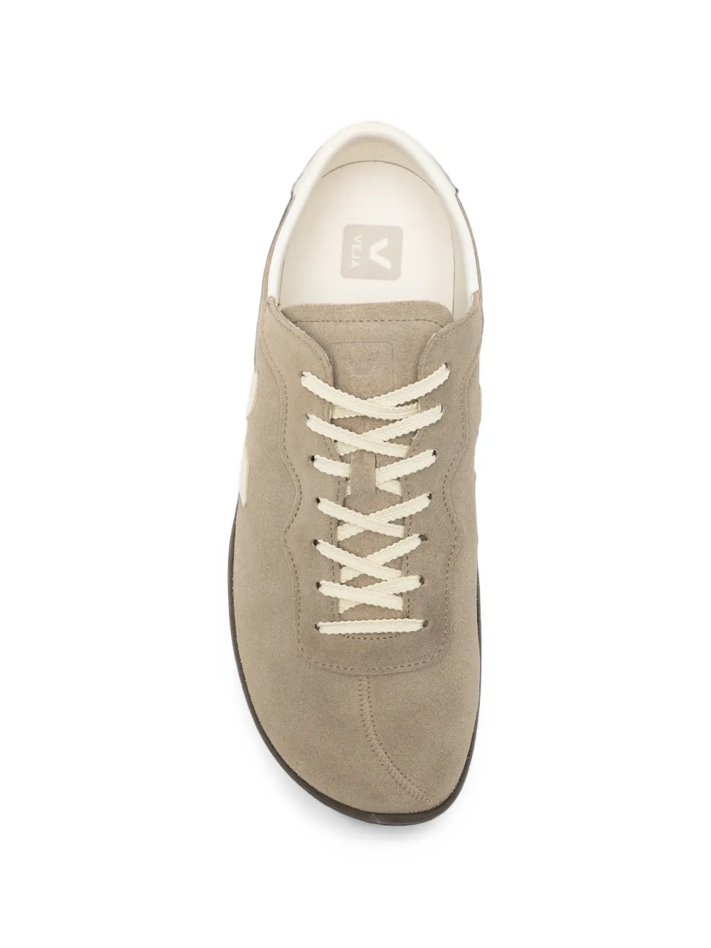 VEJA Jitsu suede logo-patch sneakers Beige