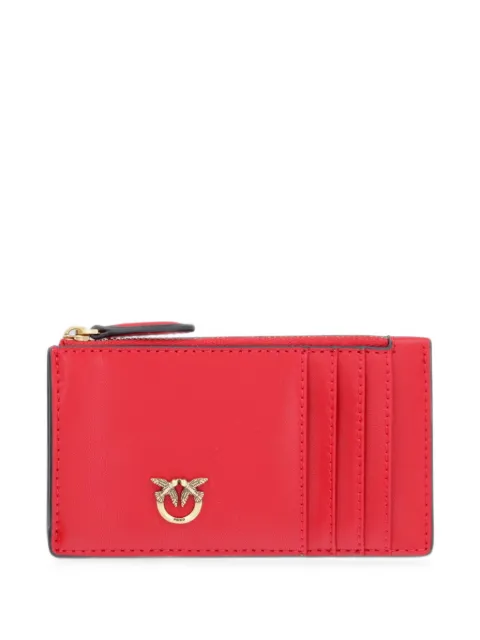 PINKO Love Birds zipped card holder