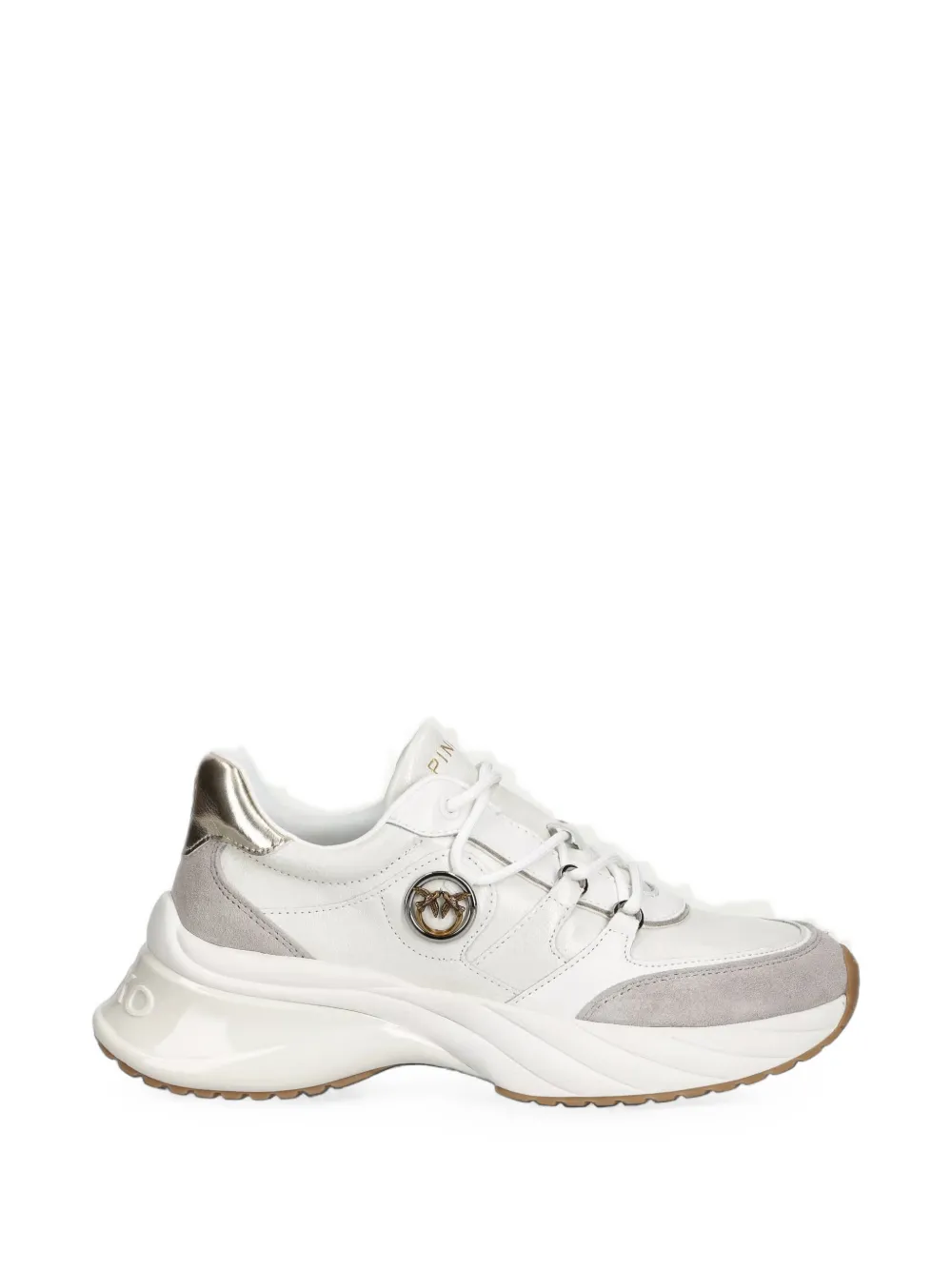 PINKO Ariel 36 lace-up sneakers - Bianco