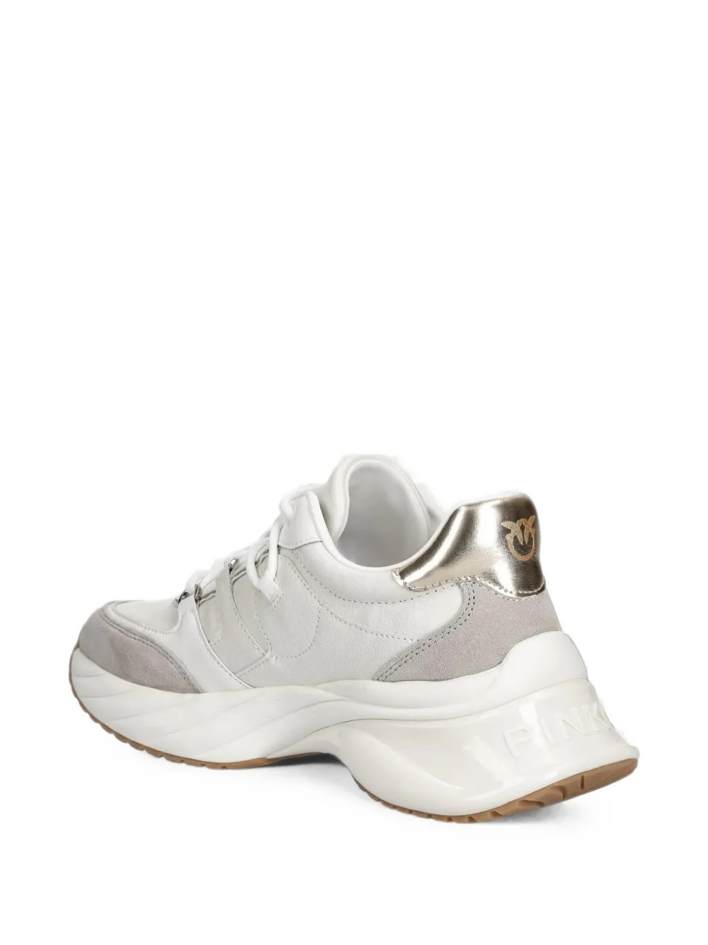 PINKO Ariel 36 lace-up sneakers Wit