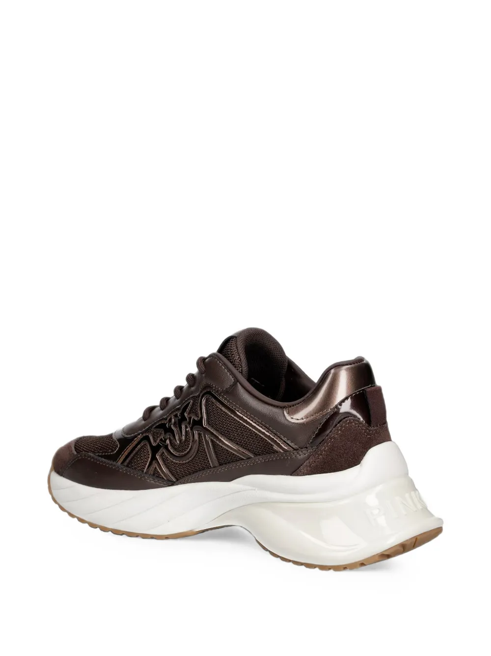 PINKO Ariel 33 panelled sneakers Bruin
