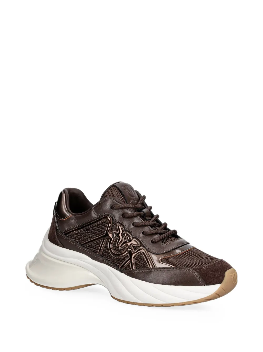 PINKO Ariel 33 panelled sneakers Bruin