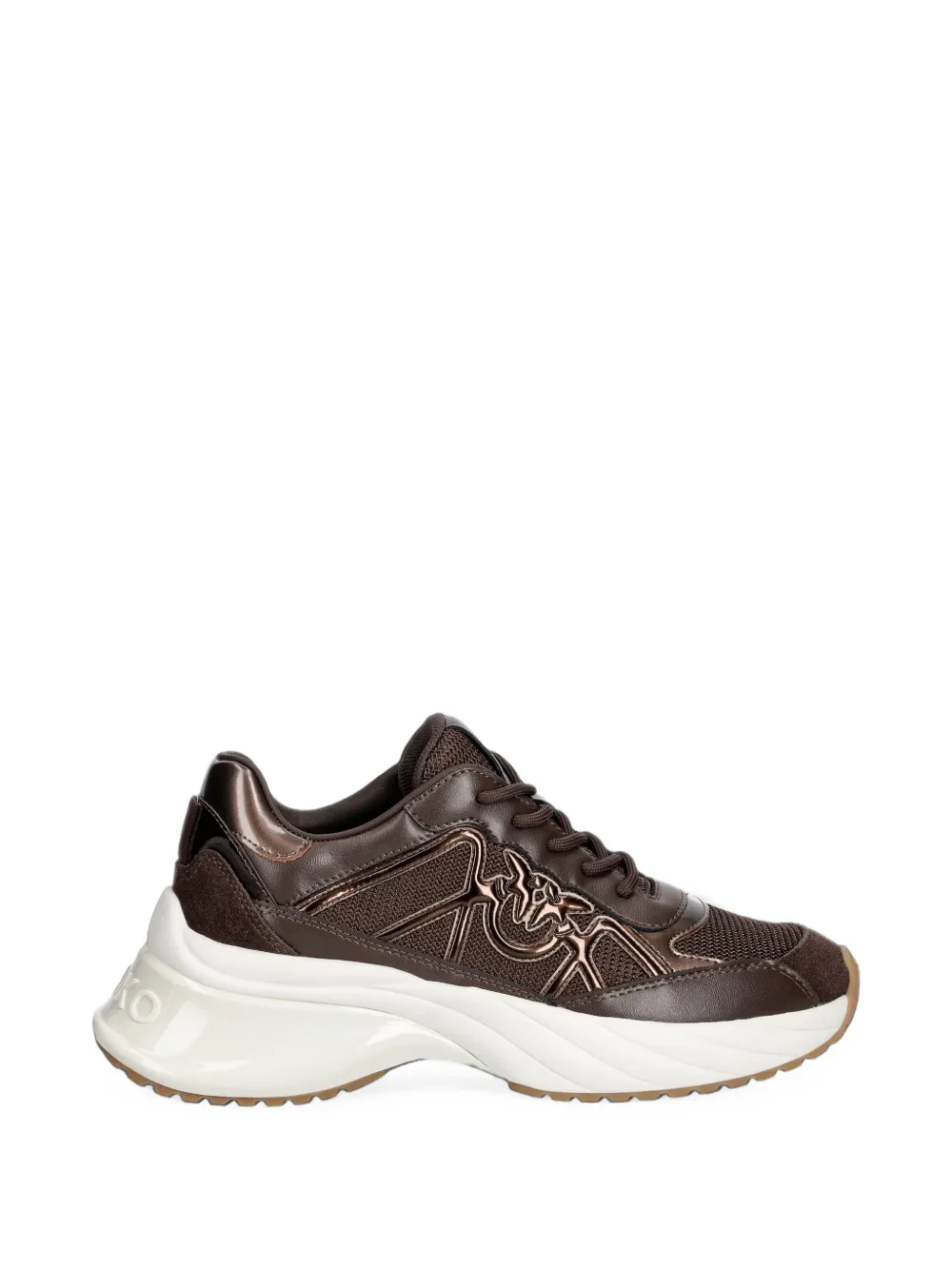 PINKO Ariel 33 panelled sneakers Bruin