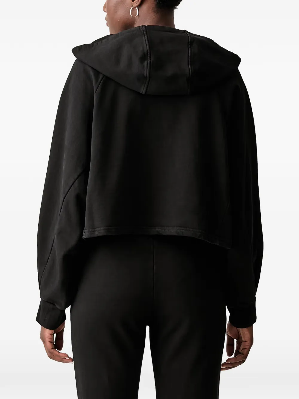 PINKO Hoodie met geborduurd logo Zwart