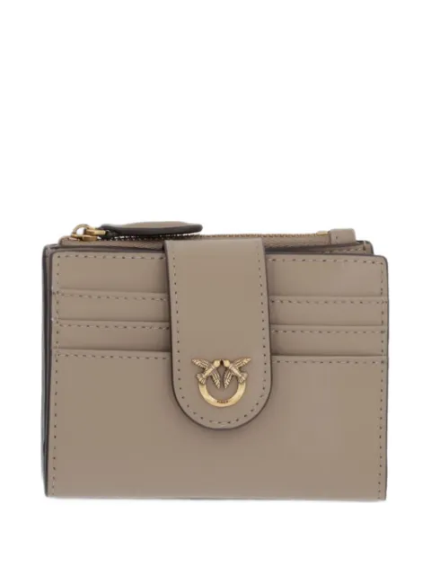 PINKO cartera Love Birds de cuero pequeña