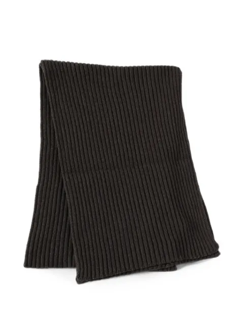 Rick Owens ribbed-knit long scarf