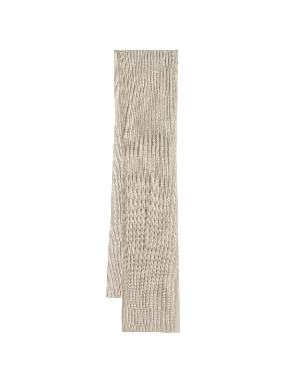 PINKO ribbed-knit scarf - Toni neutri