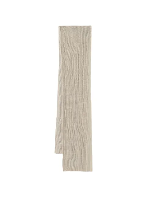 PINKO ribbed-knit scarf