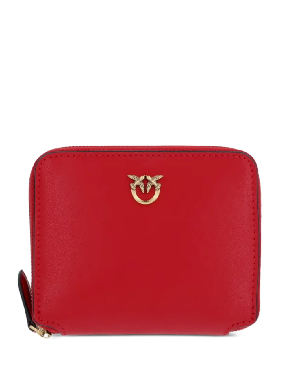 Pinko Love Birds Zip-around Wallet In Rot