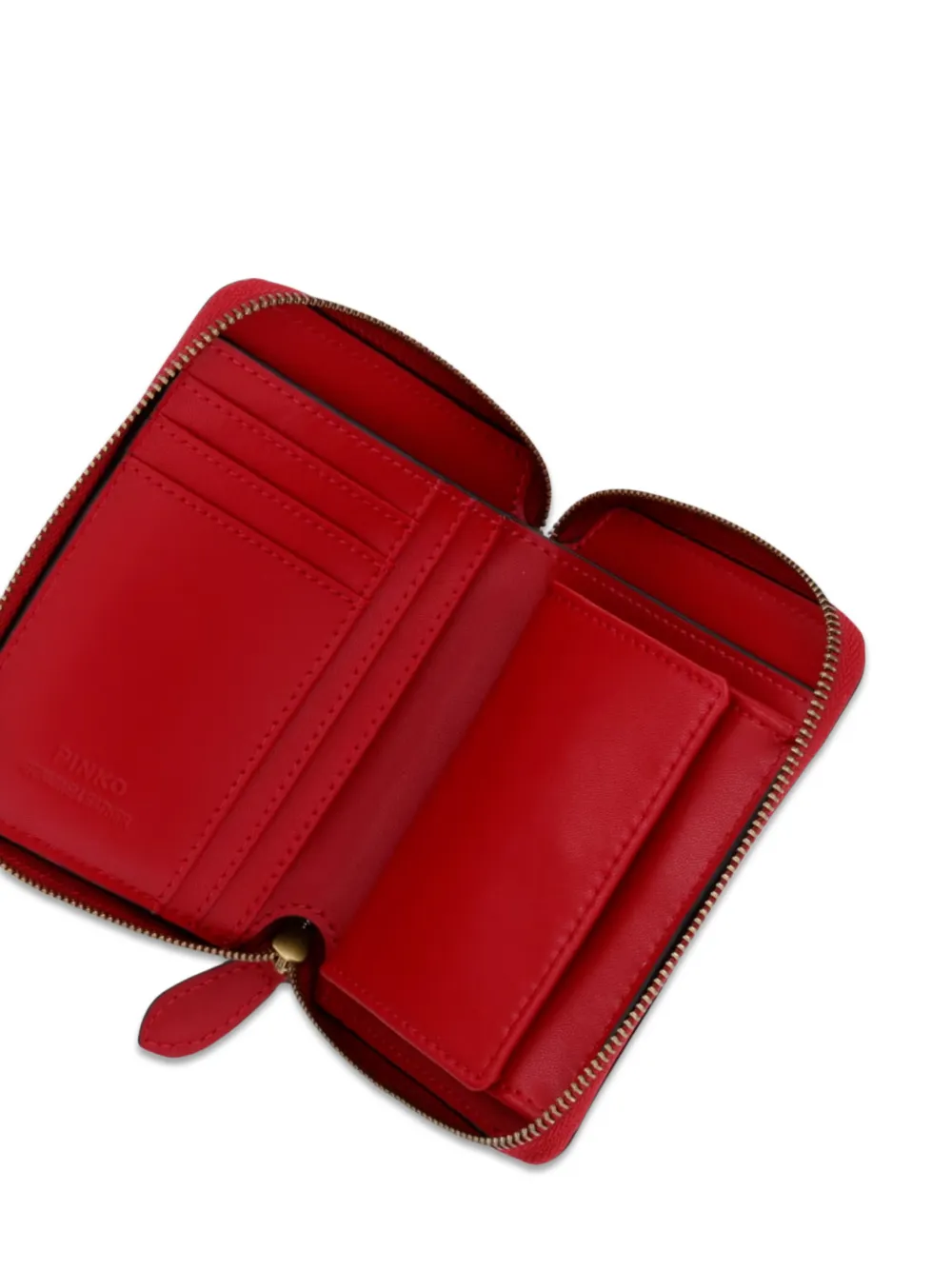 PINKO Portemonnee met print Rood