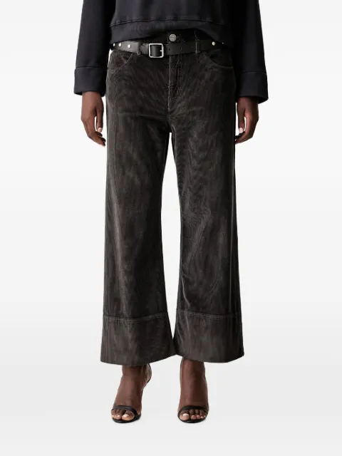 PINKO belted corduroy trousers