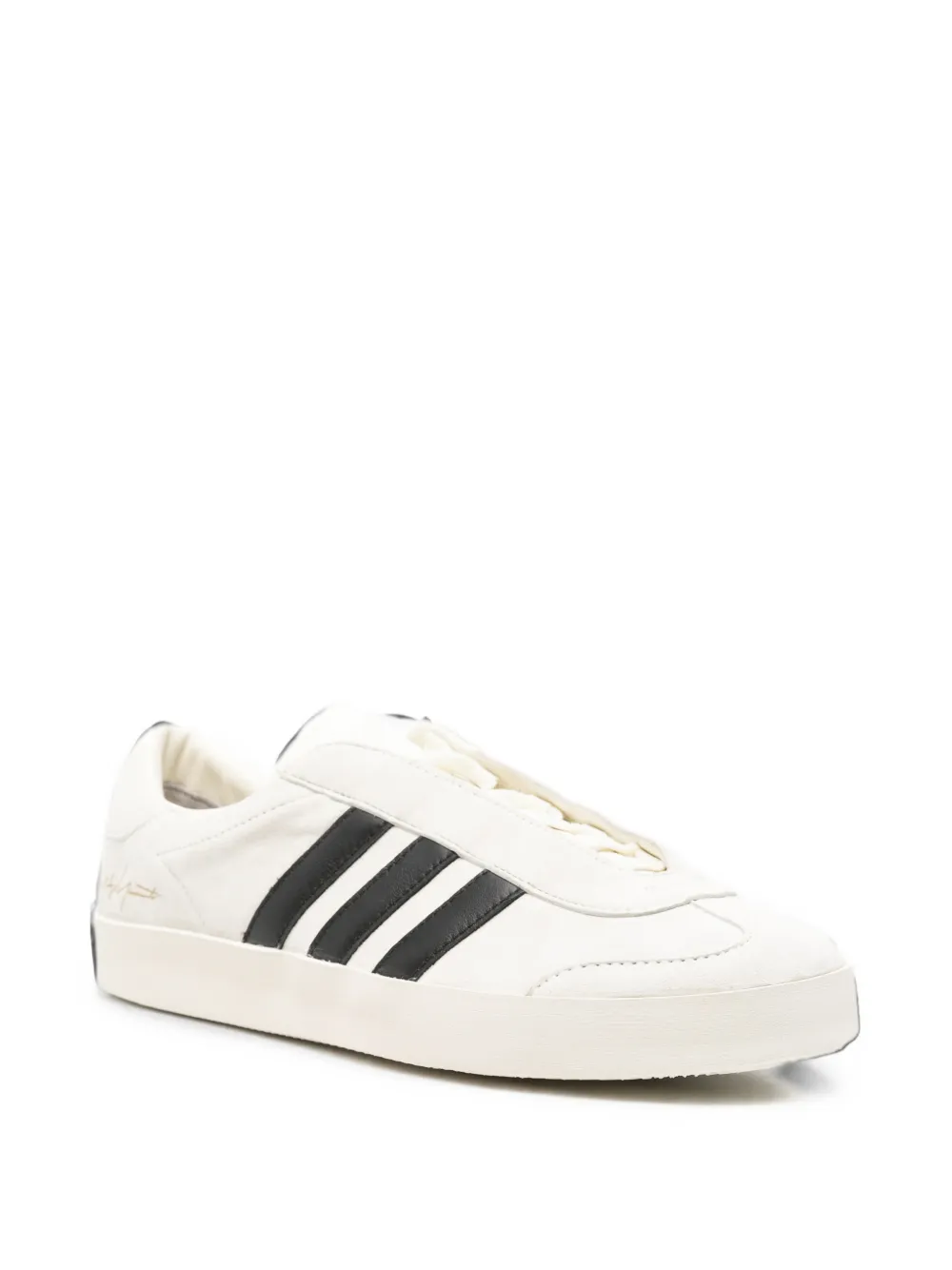 Y-3 Gazelle lace-up sneakers Wit
