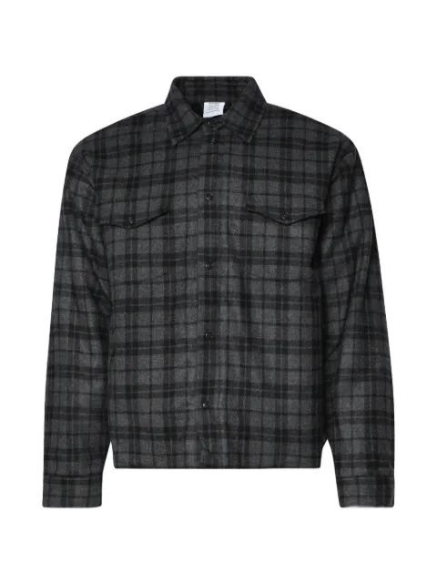 VETEMENTS padded check shirt