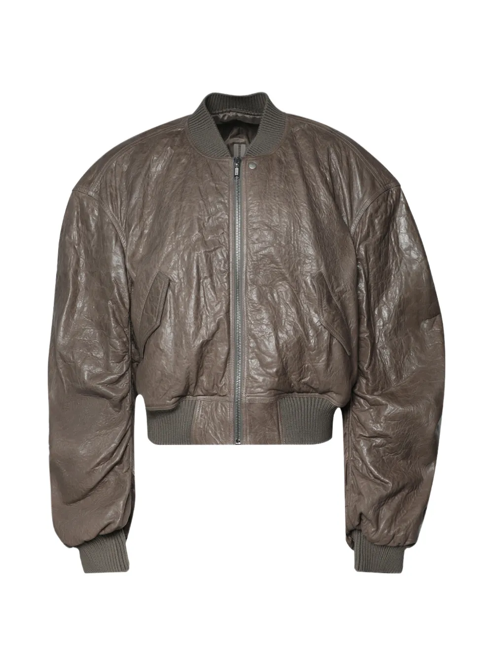 Rick Owens Secchia Flight leather bomber jacket