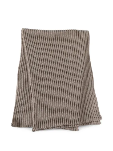 Rick Owens ribbed-knit scarf