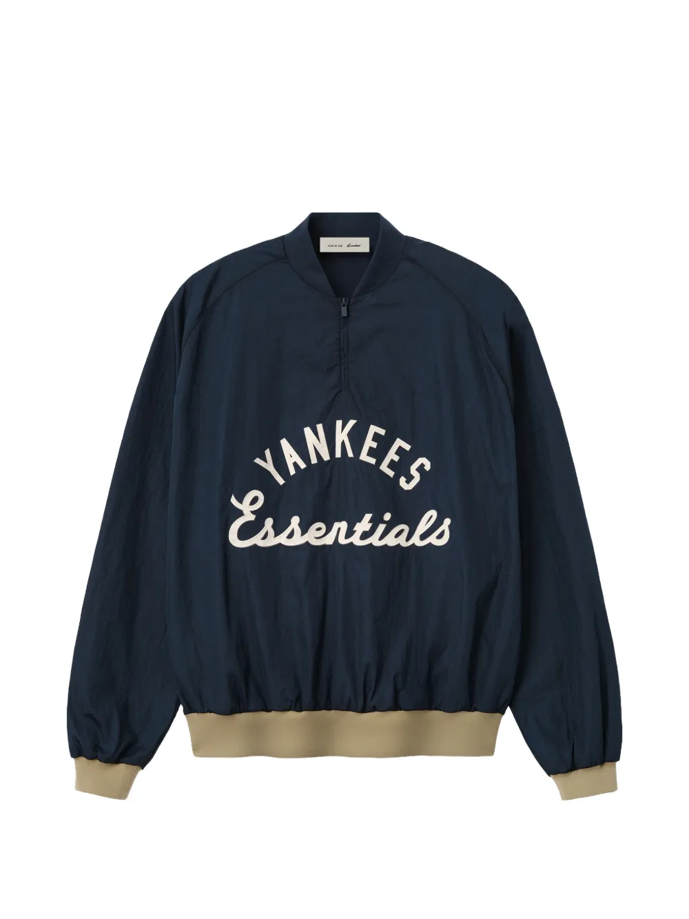 FEAR OF GOD ESSENTIALS x Yankees half-zip sweater