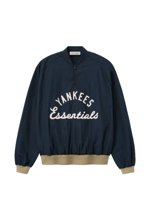 FEAR OF GOD ESSENTIALS x Yankees half-zip sweater